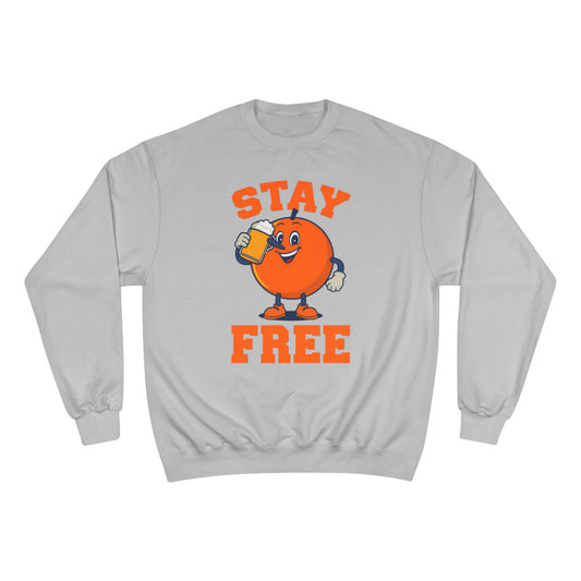 Champion Sweatshirt Stay Free Orange