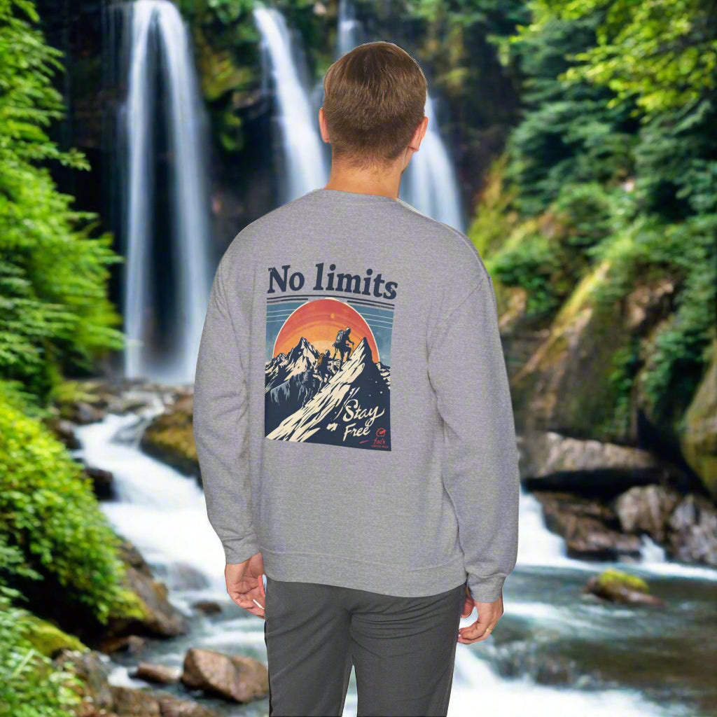 Adventure-Inspired Unisex Crewneck Sweatshirt