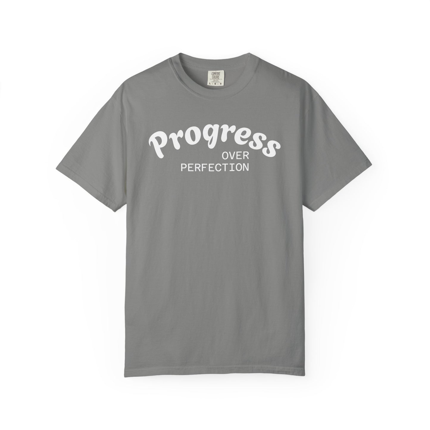 Progress Over Perfection Inspirational Tee