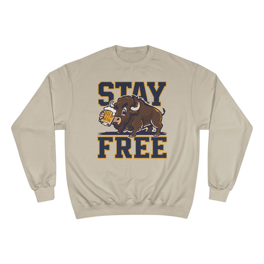 Stay Free Buffalo Champion Crewneck