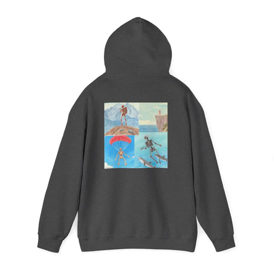 Hooded Sweatshirt Stay Free Die Wild