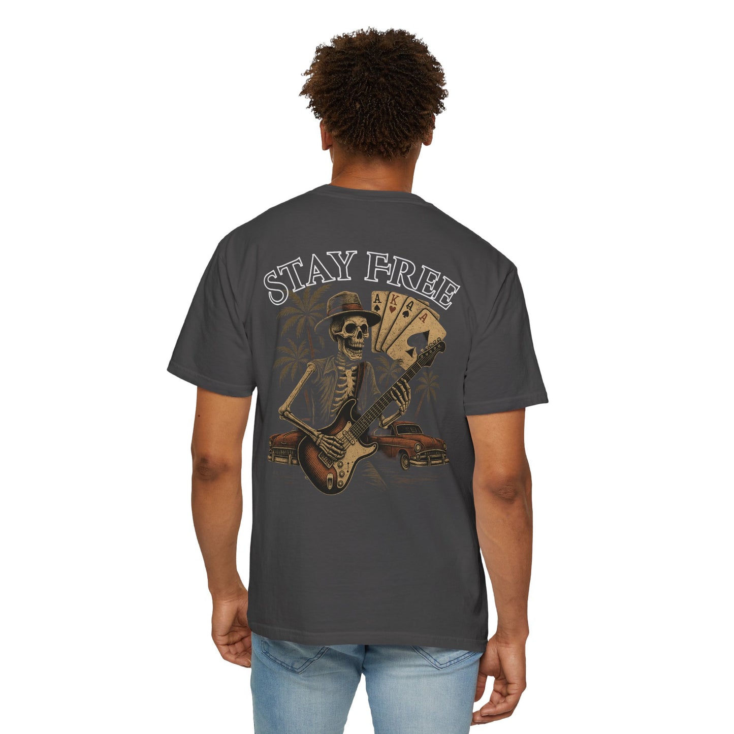 Free Fall Skeleton Jam T-Shirt