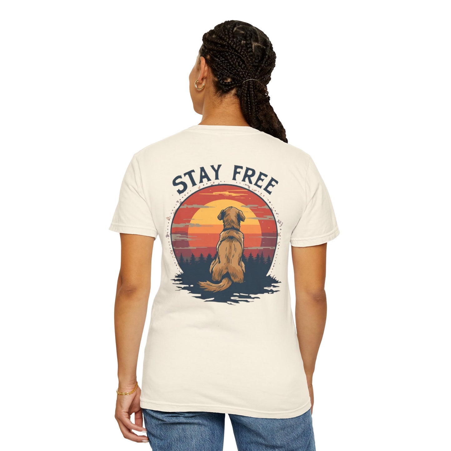 Sunset Dog T-shirt