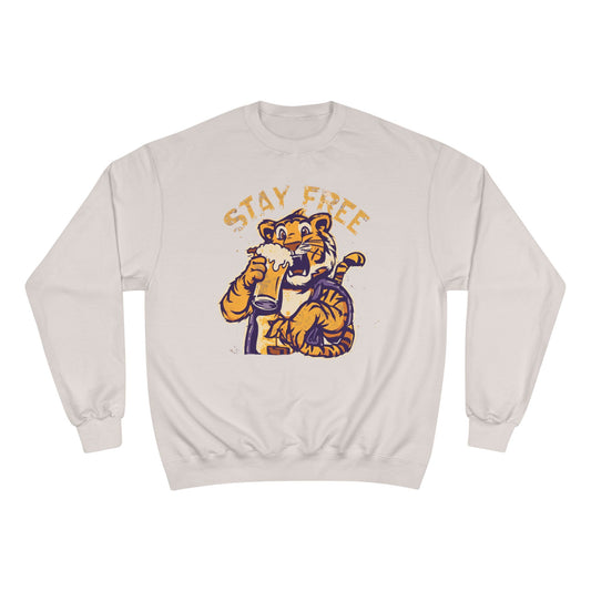 Stay Free Tigers Champion Crewneck