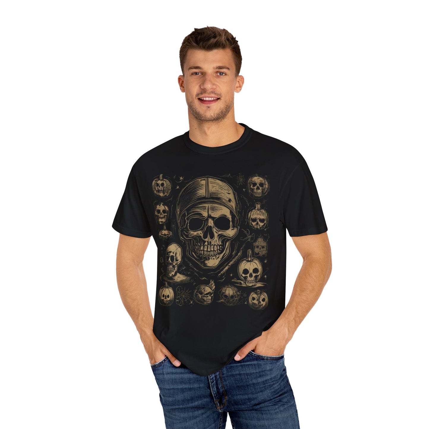 Halloween Skull Graphic T