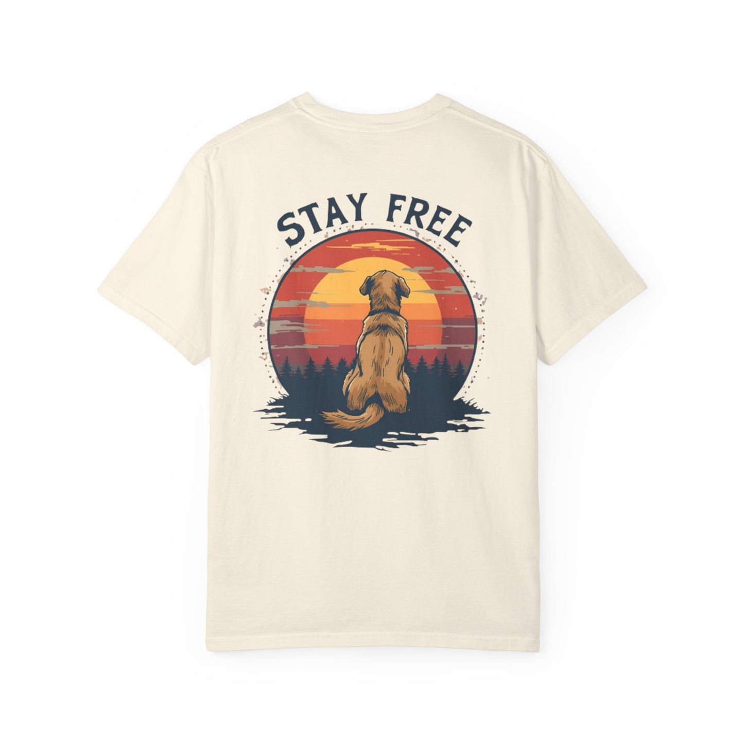 Sunset Dog T-shirt