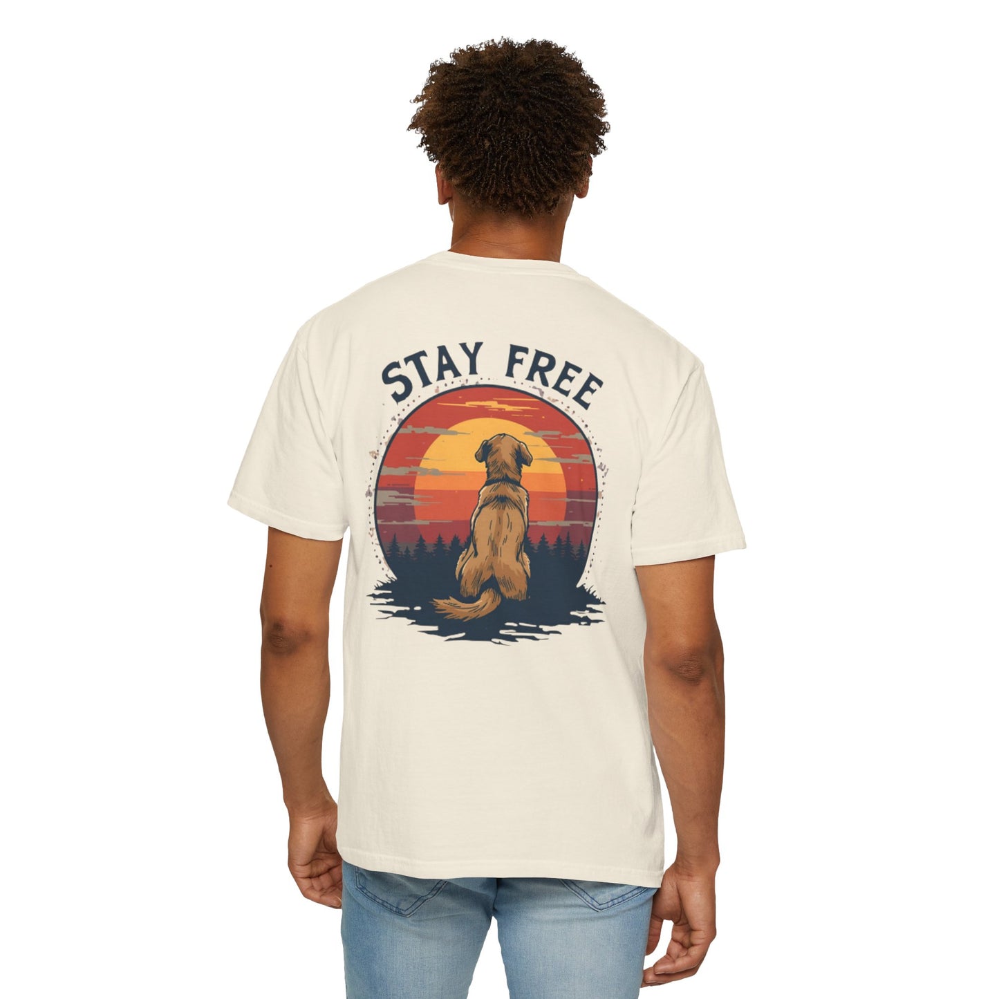 Sunset Dog T-shirt
