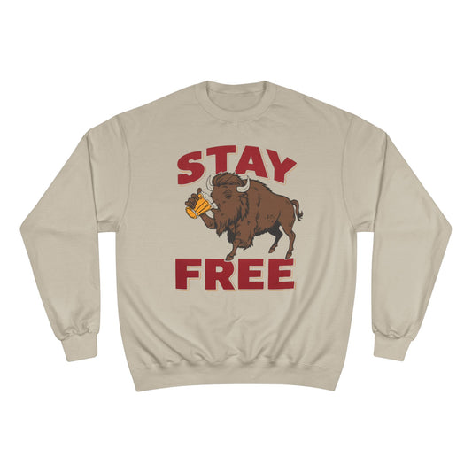 Stay Free Hoosiers Champion Crewneck