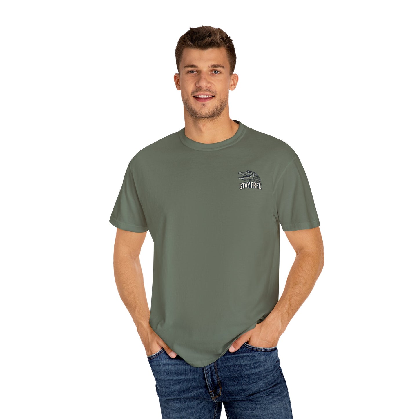 Alligator Beer Surfing - Graphic Tee
