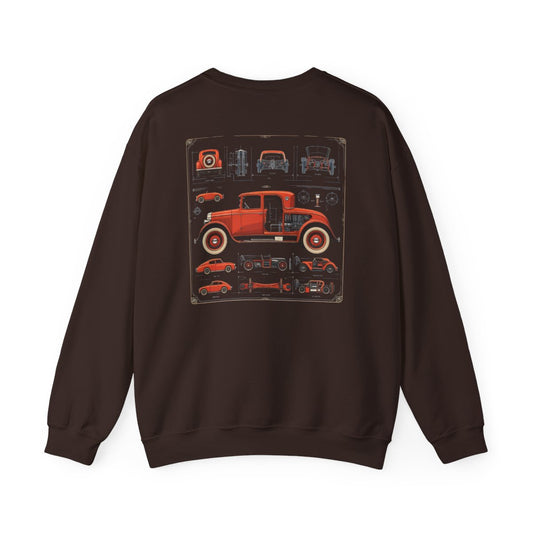Vintage Car Crewneck Sweatshirt