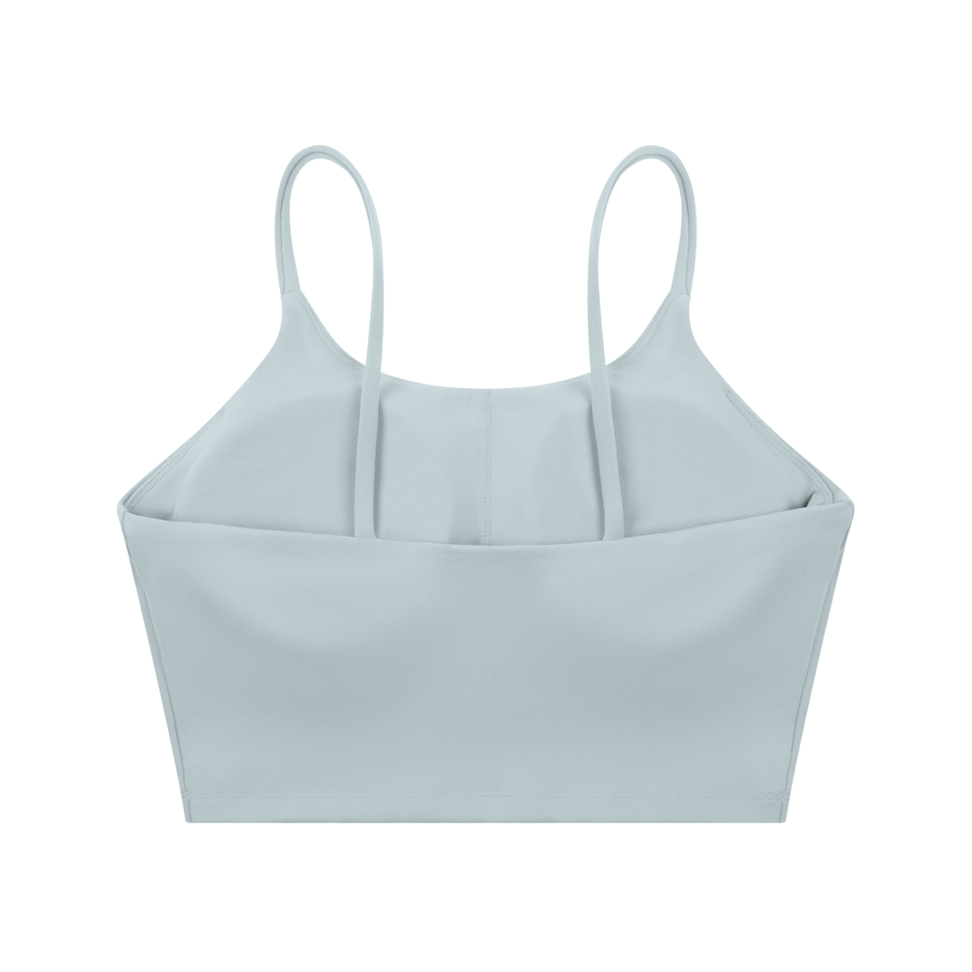 Haze Blue Spaghetti Strap Yoga Sports Bra
