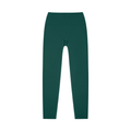 Dark Green High-Waisted Yoga Leggings