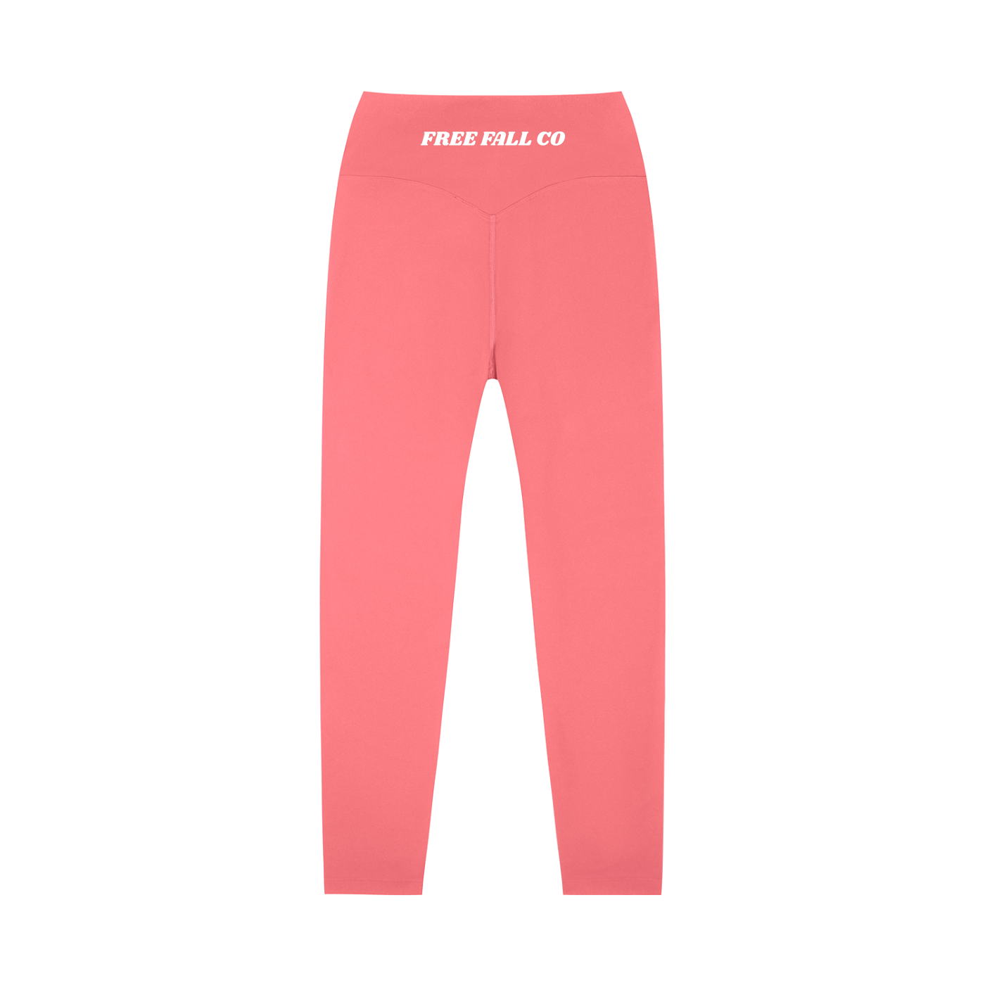 Pink High-Waisted Yoga Leggings