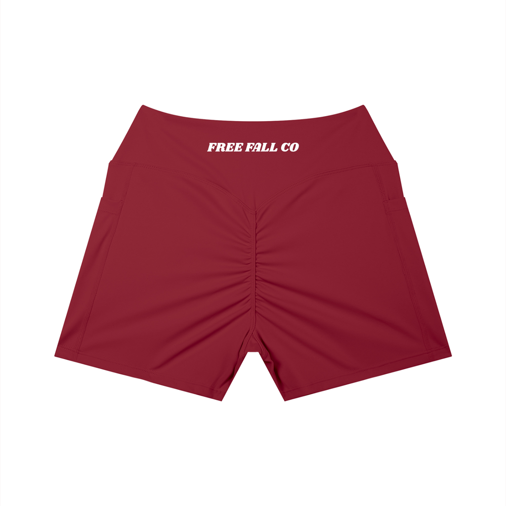 Women’s High Rise Pocket Yoga Shorts