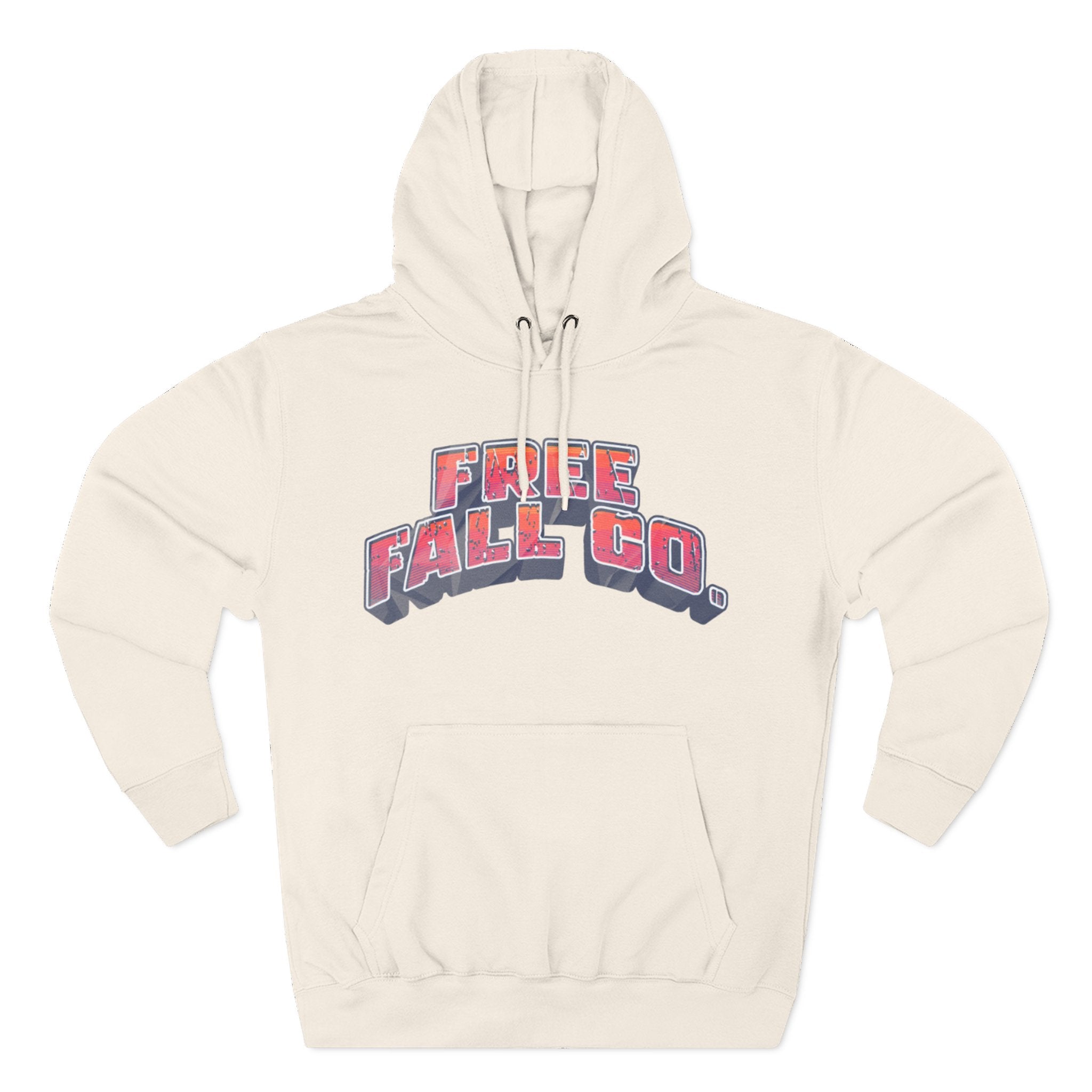 Free Fall Co. Retro Logo Hoodie - Vintage