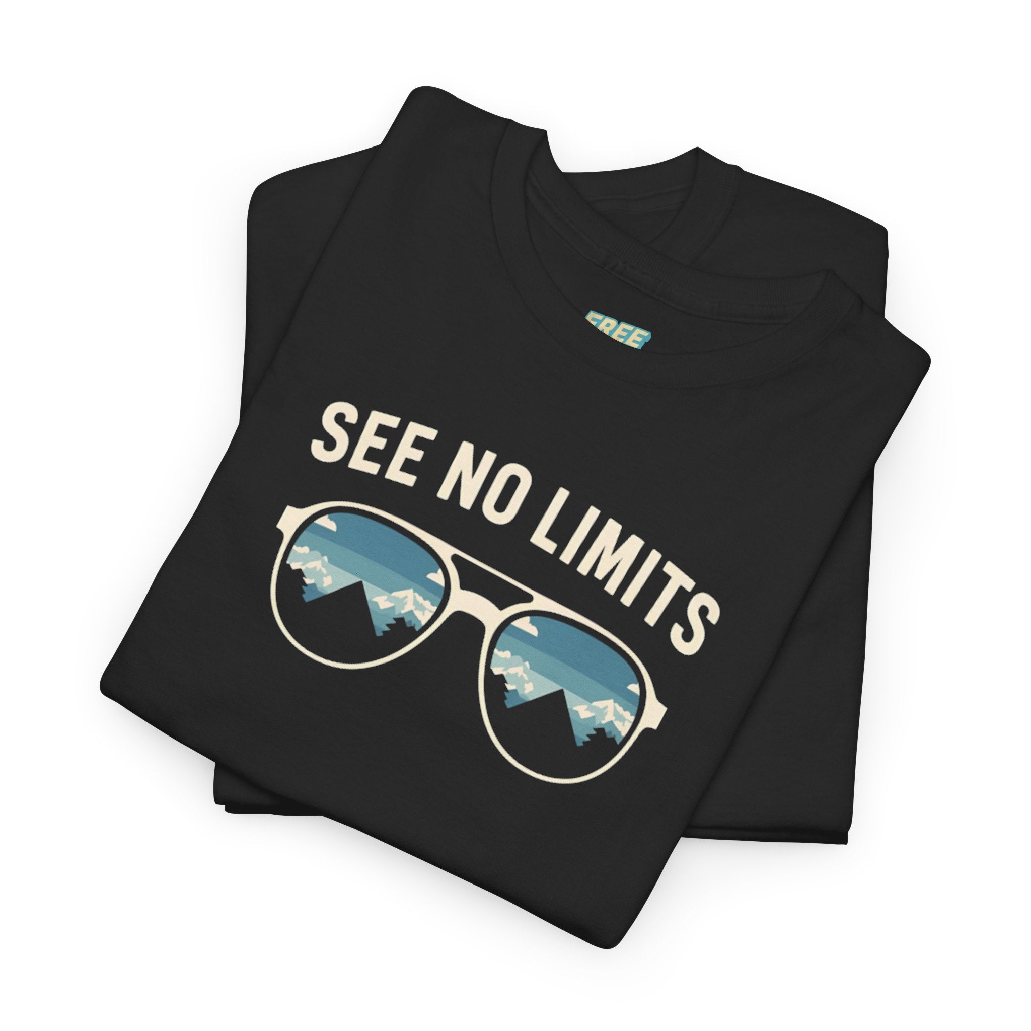 See No Limits Sunglasses Tee — Inspirational Graphic T-Shirt