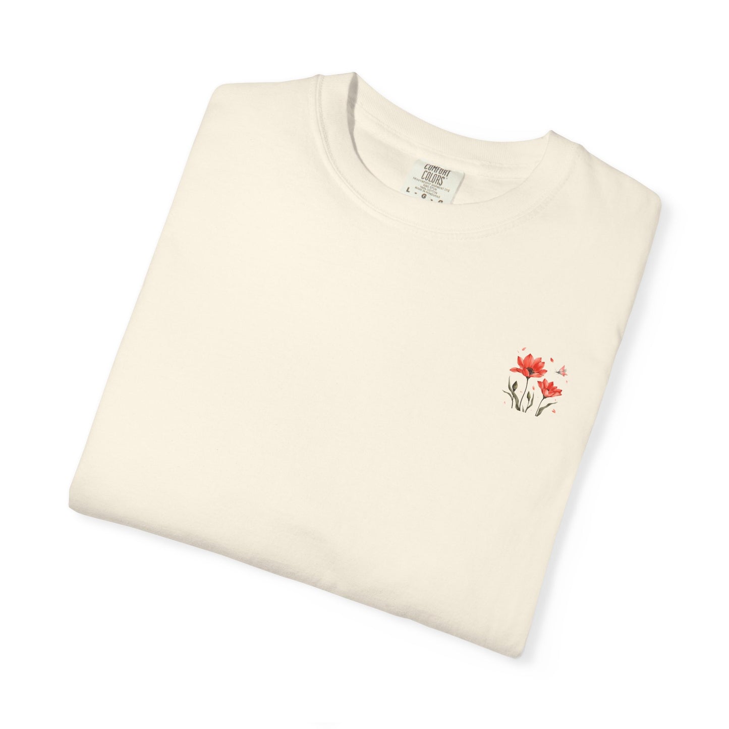 Artistic Flower Graphic T