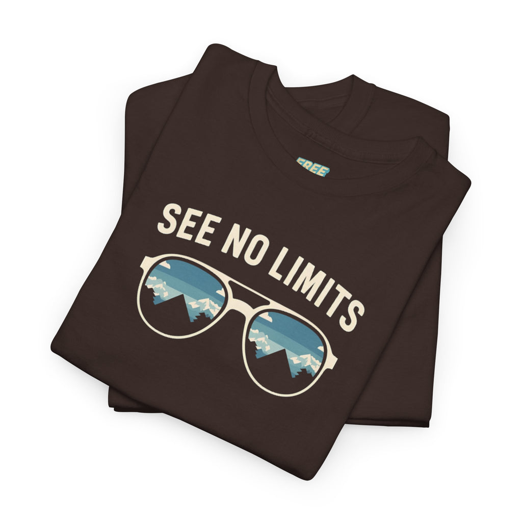 See No Limits Sunglasses Tee — Inspirational Graphic T-Shirt