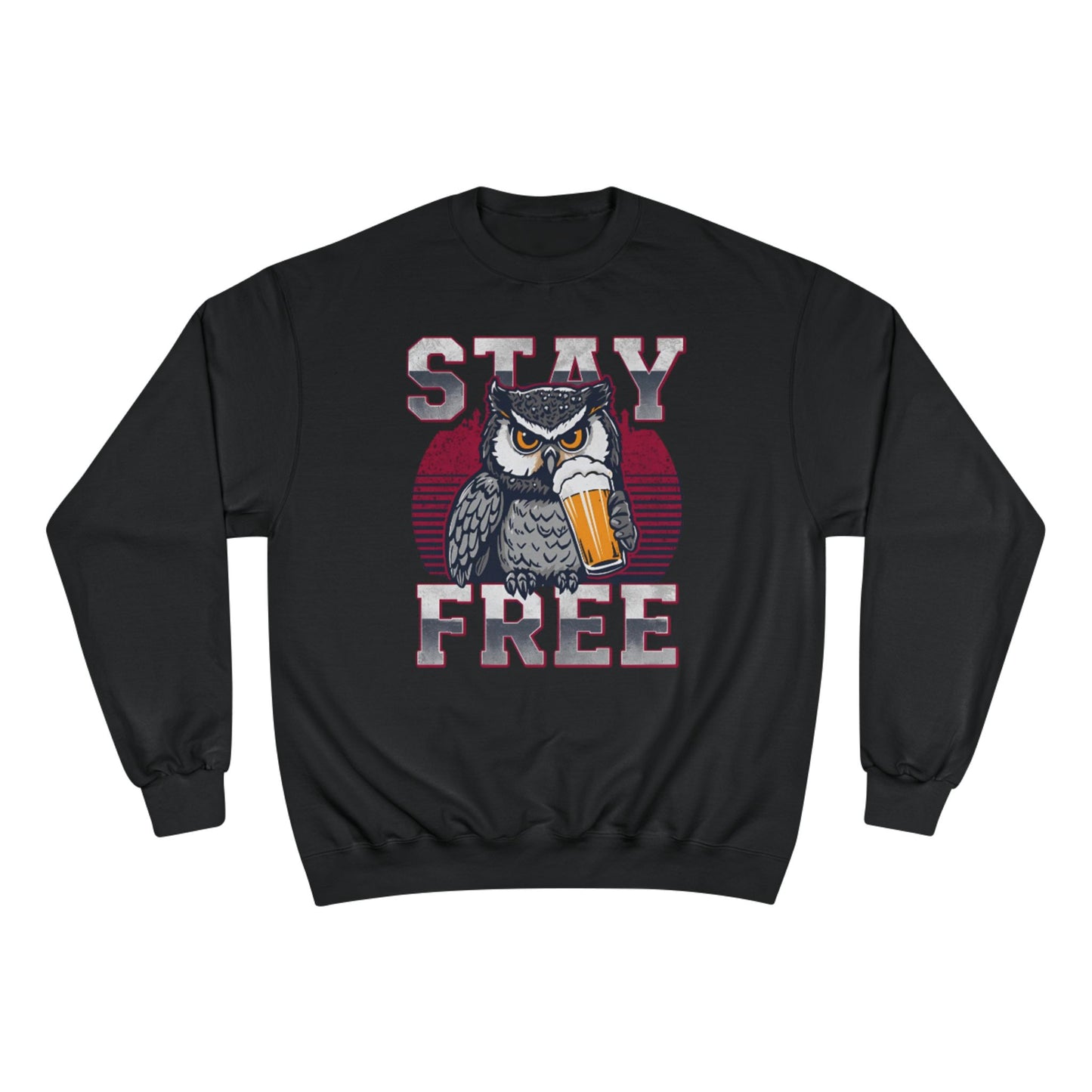 Stay Free Owl Champion Sweatshirt