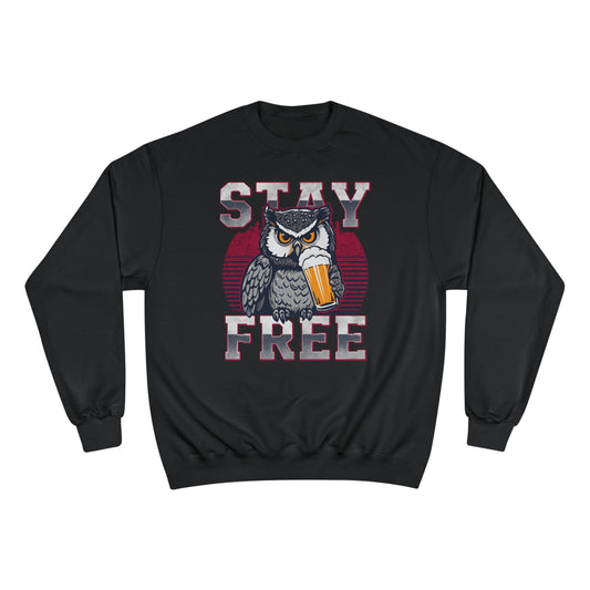 Stay Free Owl Champion Sweatshirt