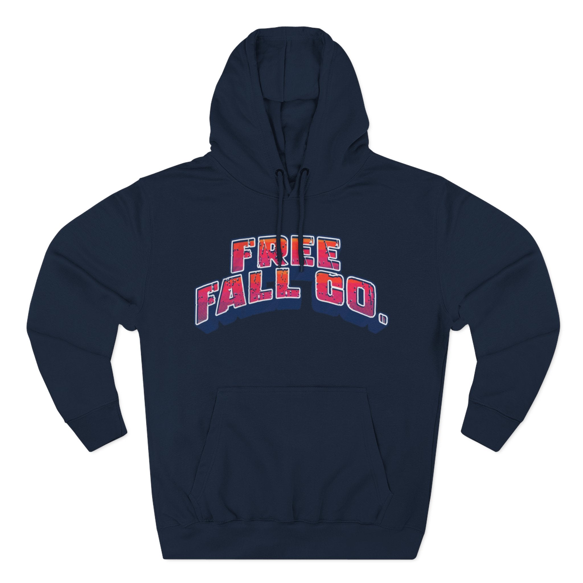 Free Fall Co. Retro Logo Hoodie - Vintage