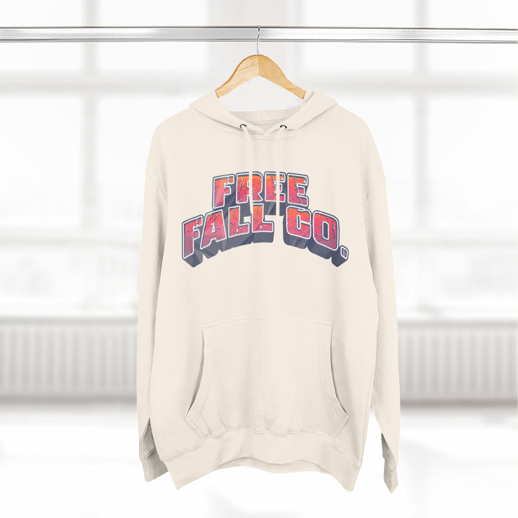 Free Fall Co. Retro Logo Hoodie - Vintage