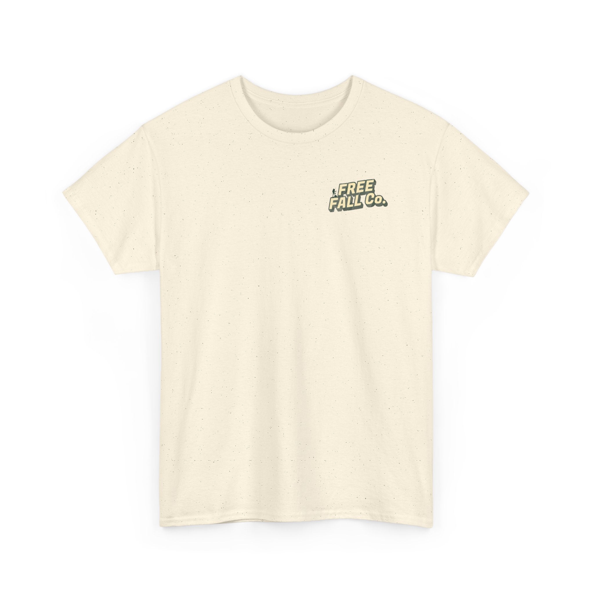 Stay Free Graphic Tee — "Stay Free" Retro Nature Illustration T-Shirt