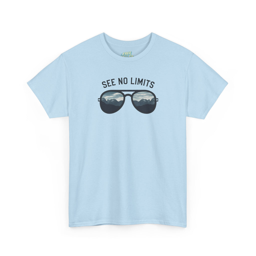 See No Limits Sunglasses Tee — Inspirational Graphic T-Shirt