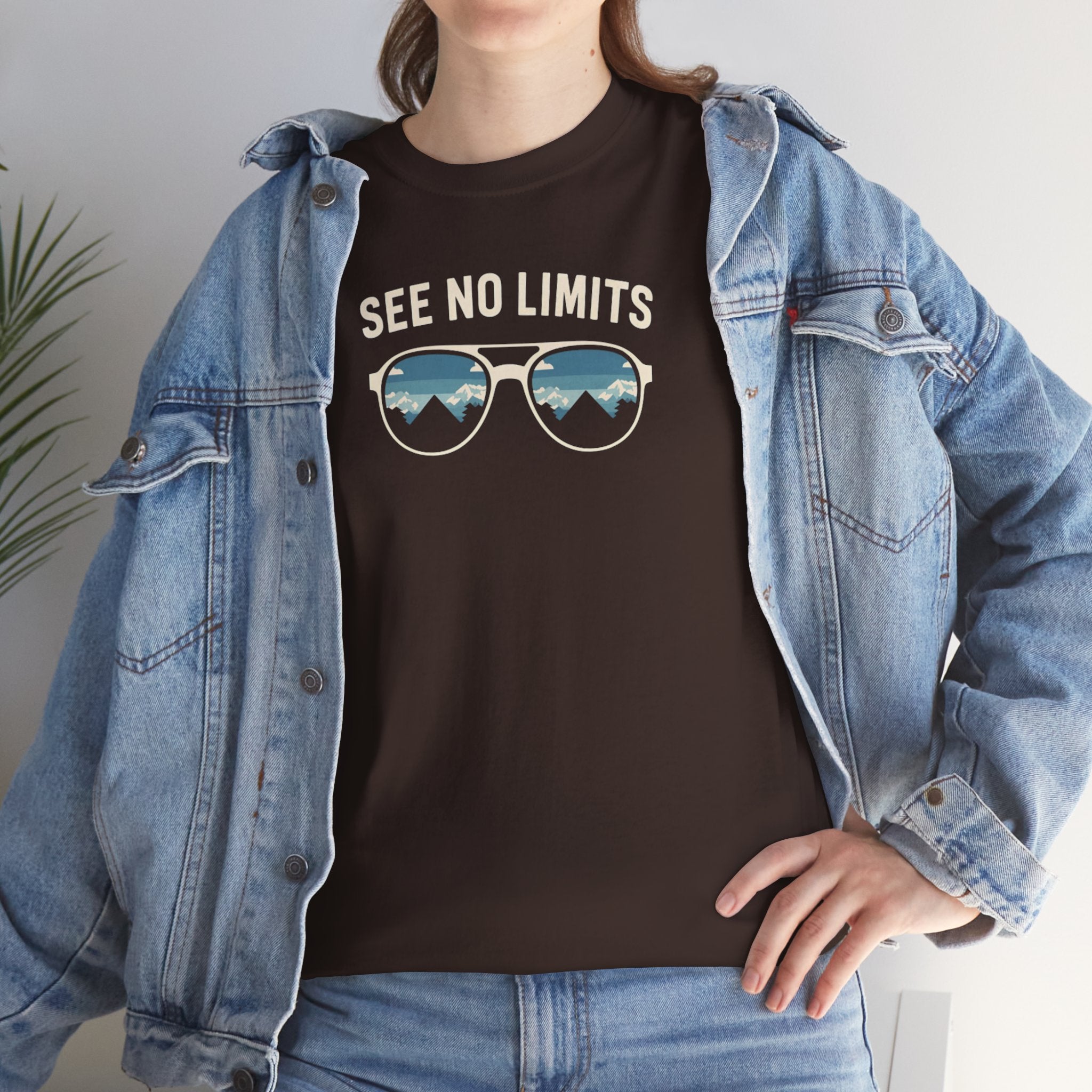 See No Limits Sunglasses Tee — Inspirational Graphic T-Shirt