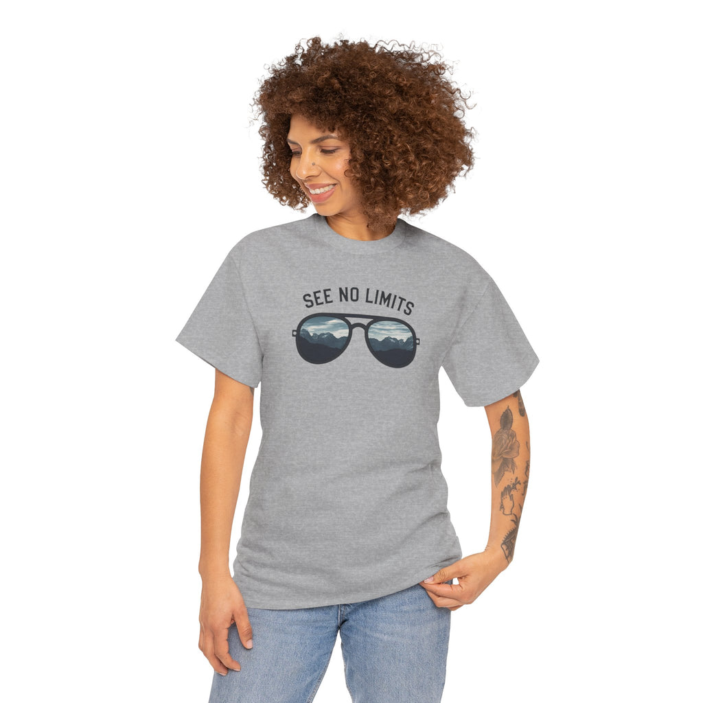 See No Limits Sunglasses Tee — Inspirational Graphic T-Shirt