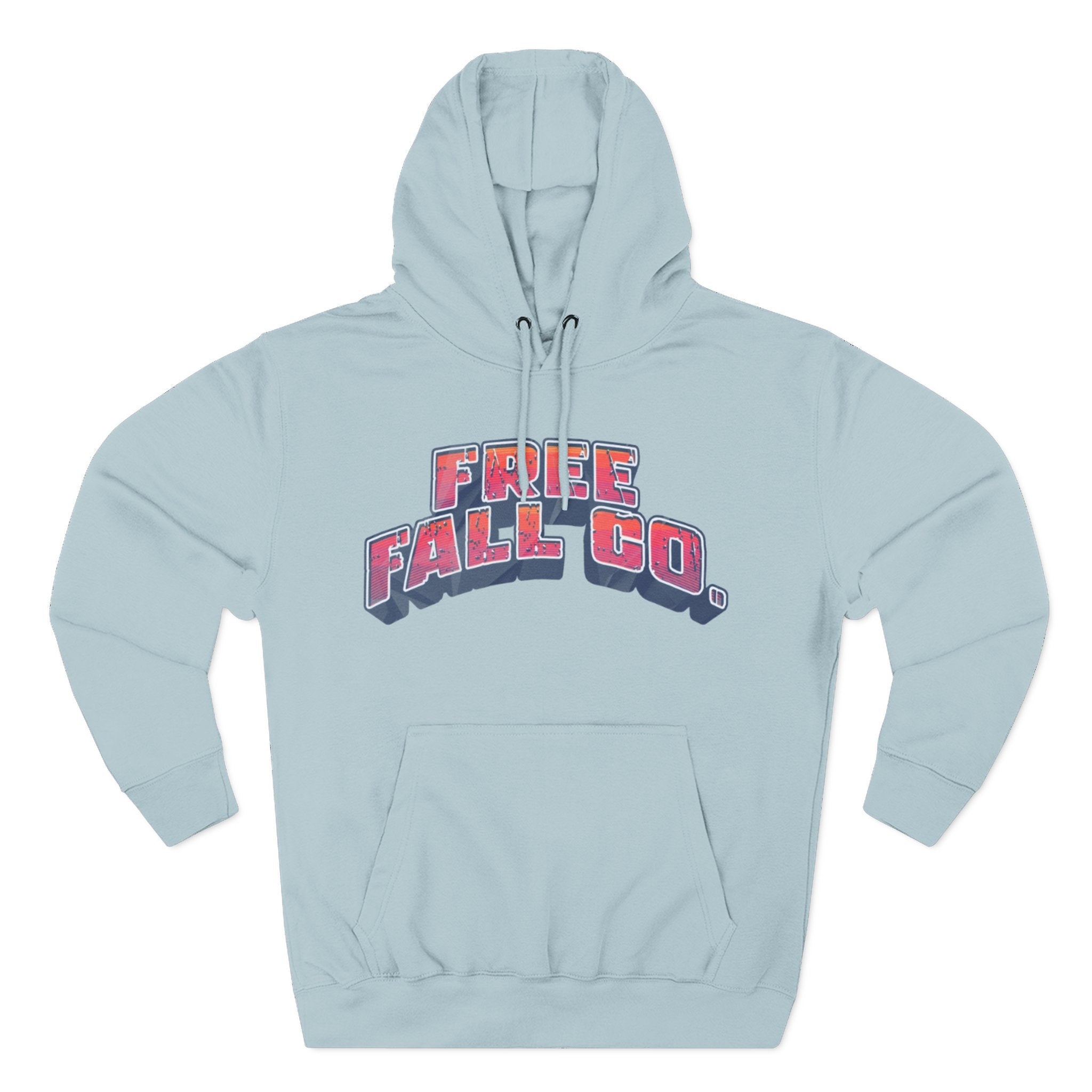 Free Fall Co. Retro Logo Hoodie - Vintage