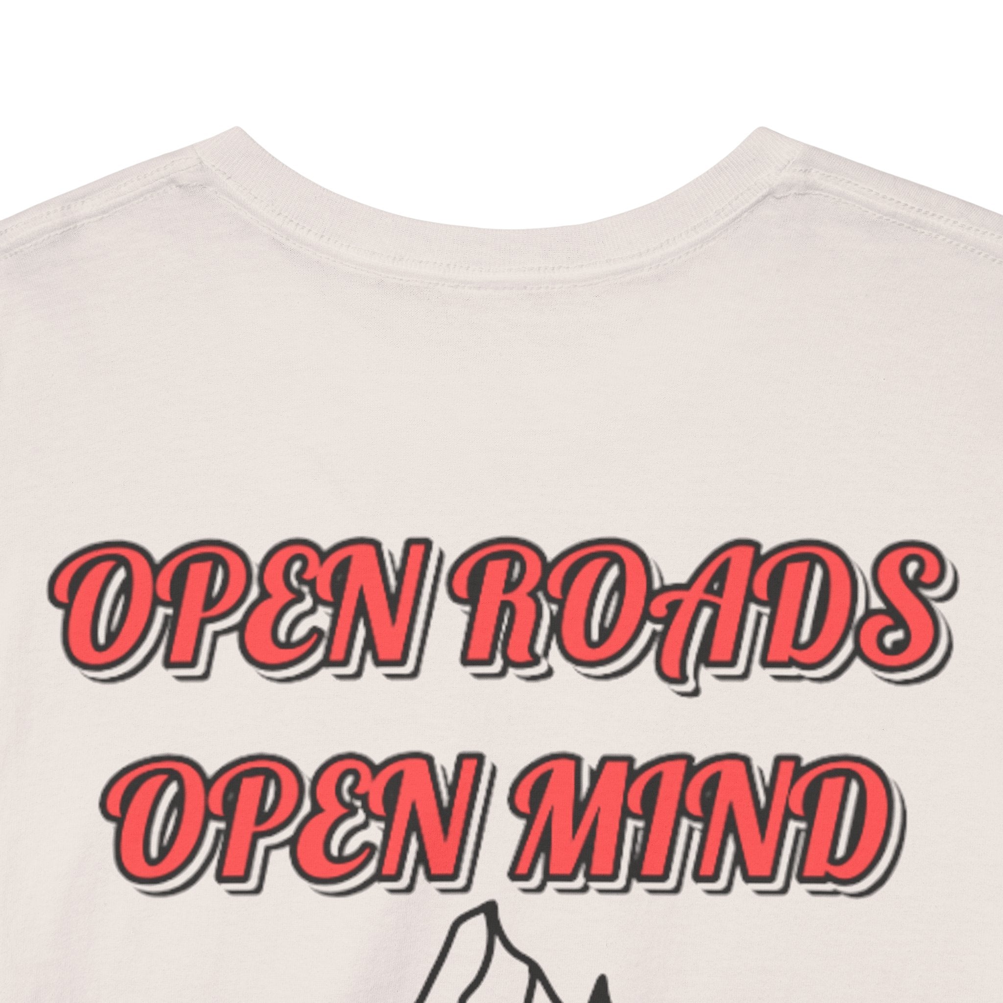 Open Mind Nature-Inspired Tee — Inspirational Outdoor Graphic T-Shirt