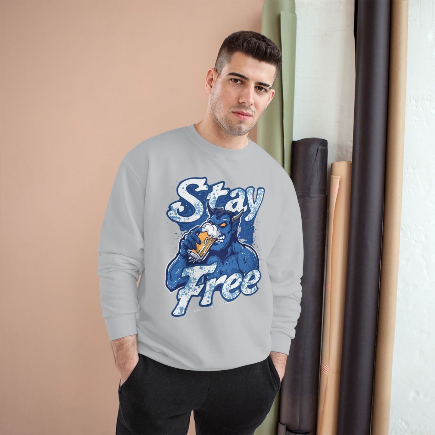 Stay Free Blue Devil Champion Sweatshirt