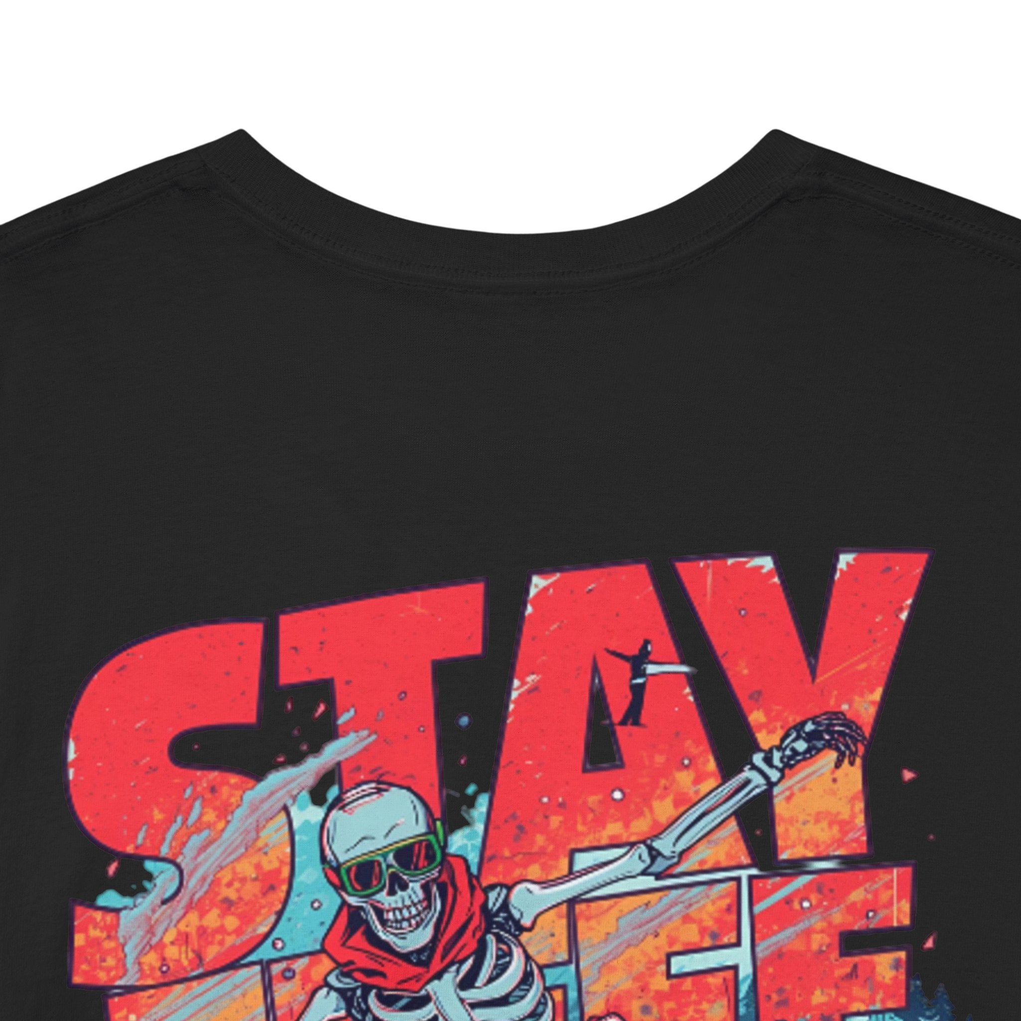 Stay Free Snowboard Tee — "Free Fall Co." Graphic T-Shirt
