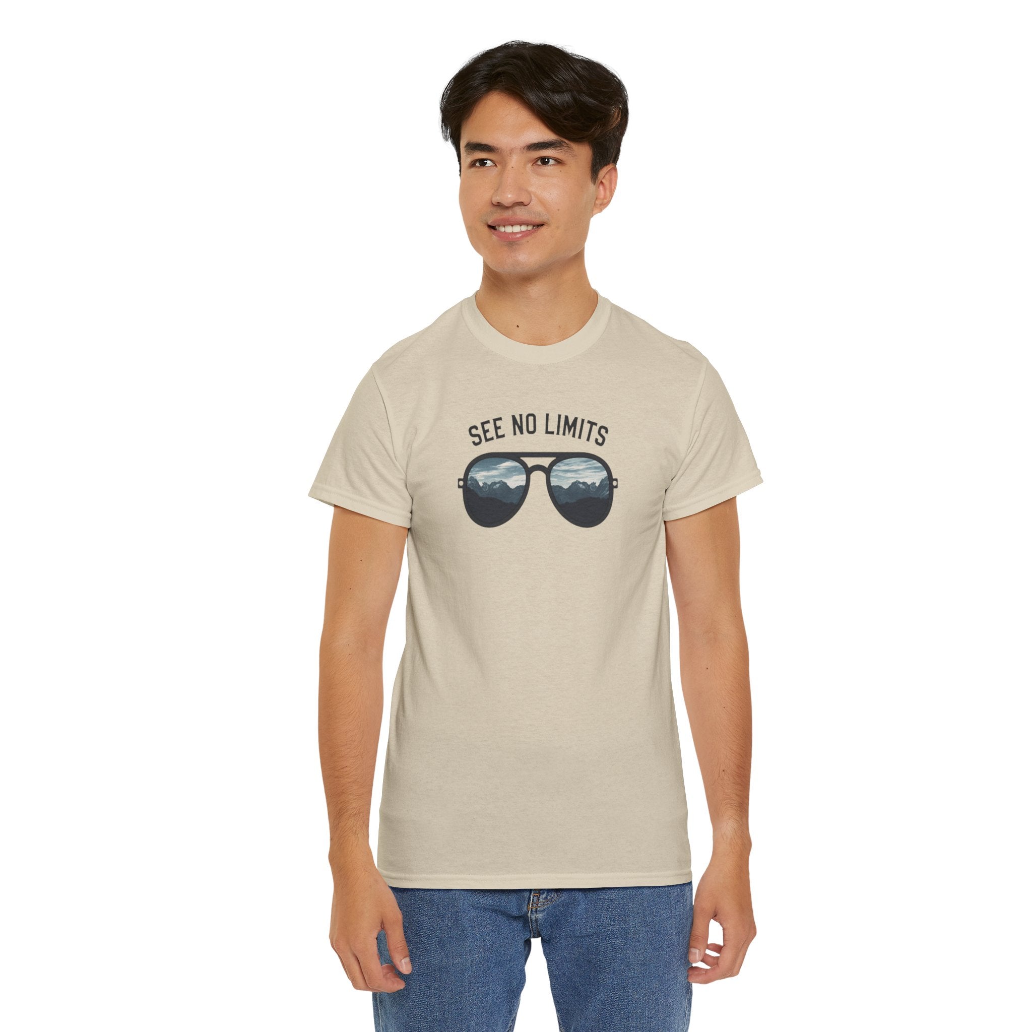 See No Limits Sunglasses Tee — Inspirational Graphic T-Shirt