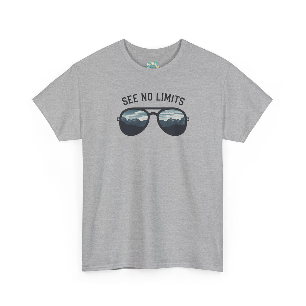 See No Limits Sunglasses Tee — Inspirational Graphic T-Shirt