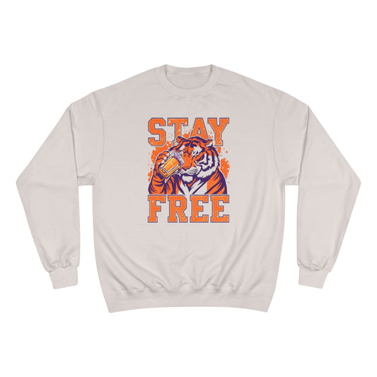 Stay Free Tigers Champion Crewneck