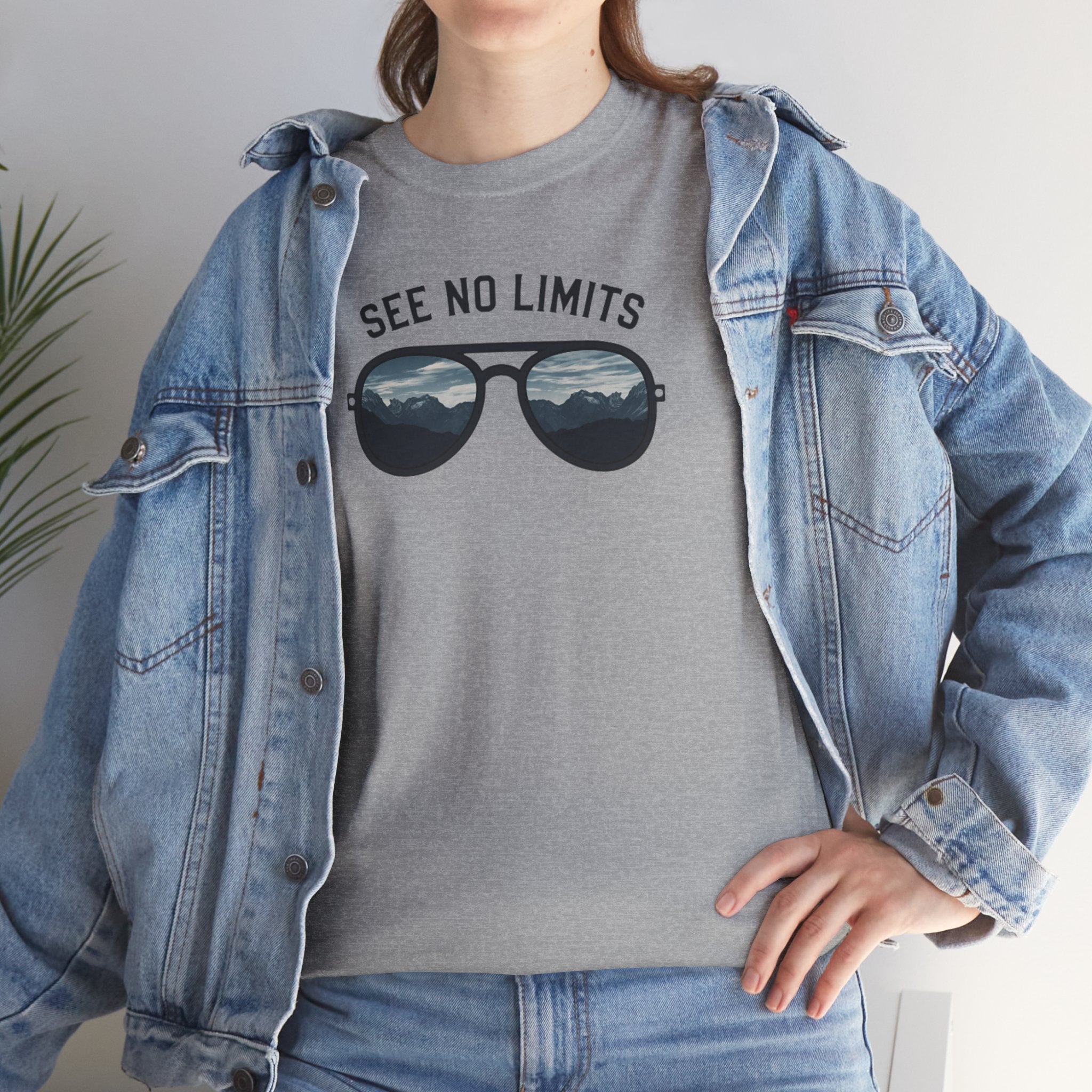 See No Limits Sunglasses Tee — Inspirational Graphic T-Shirt