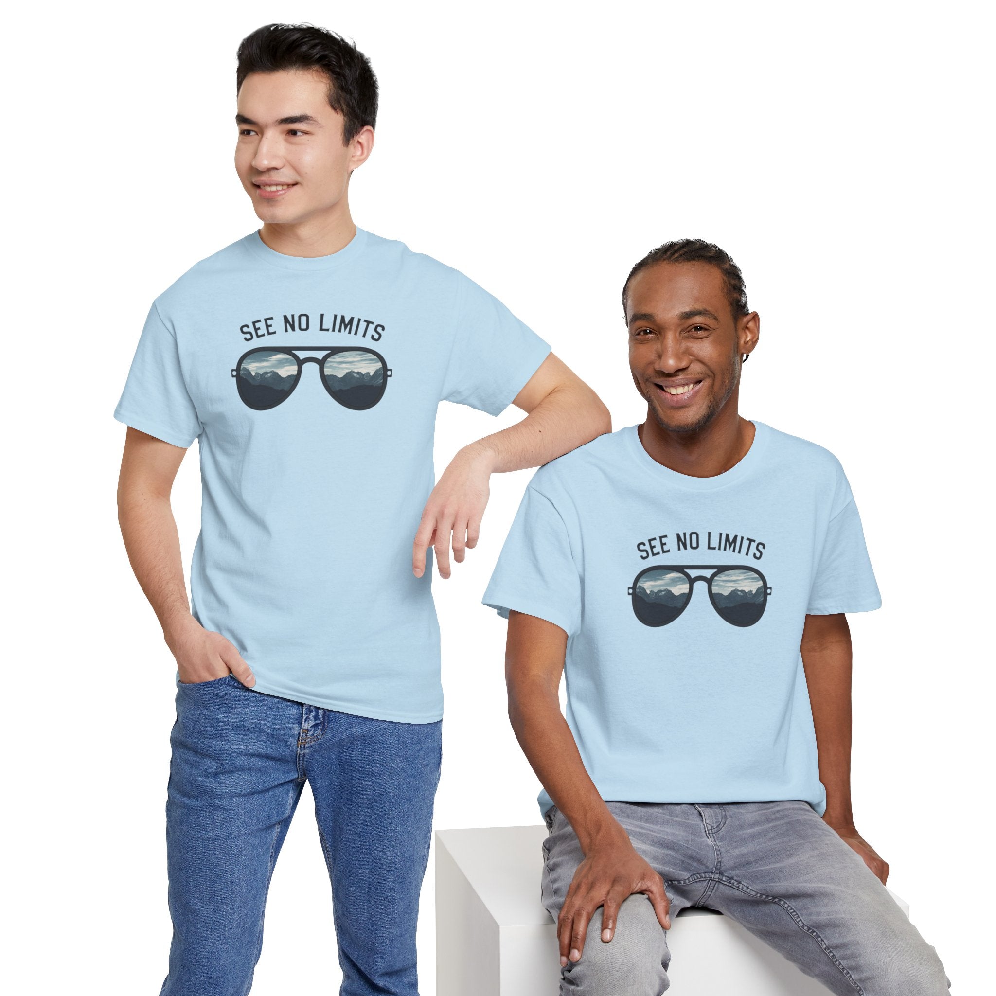 See No Limits Sunglasses Tee — Inspirational Graphic T-Shirt
