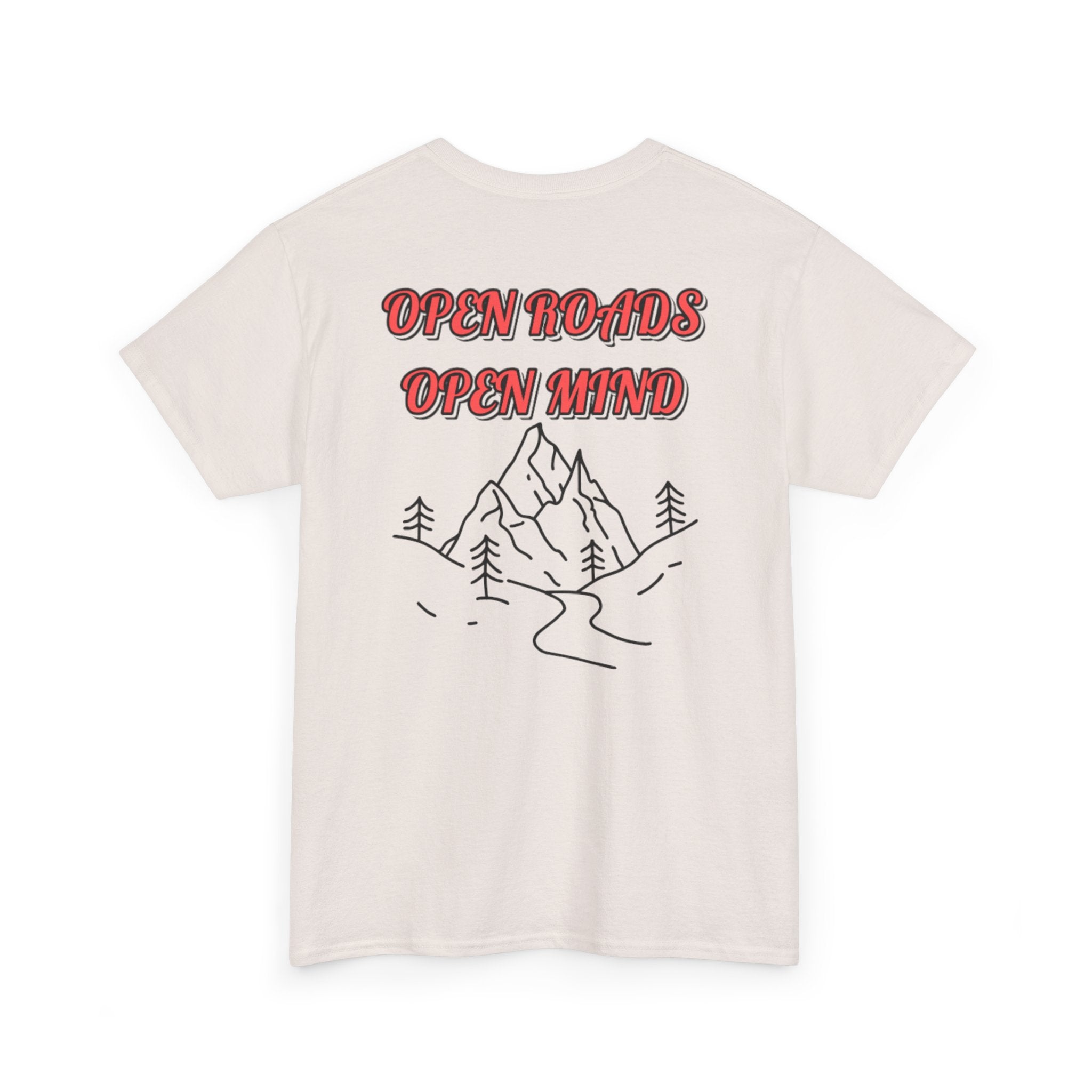 Open Mind Nature-Inspired Tee — Inspirational Outdoor Graphic T-Shirt