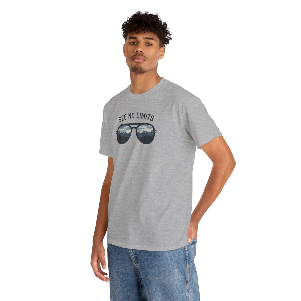 See No Limits Sunglasses Tee — Inspirational Graphic T-Shirt