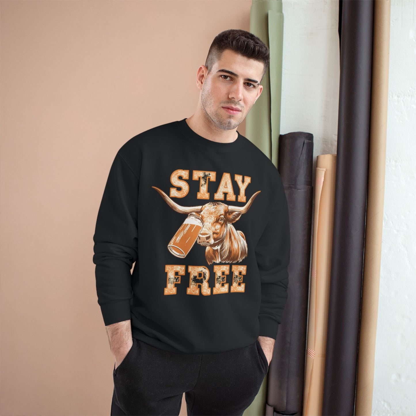 Stay Free Longhorn Champion Sweatshirt