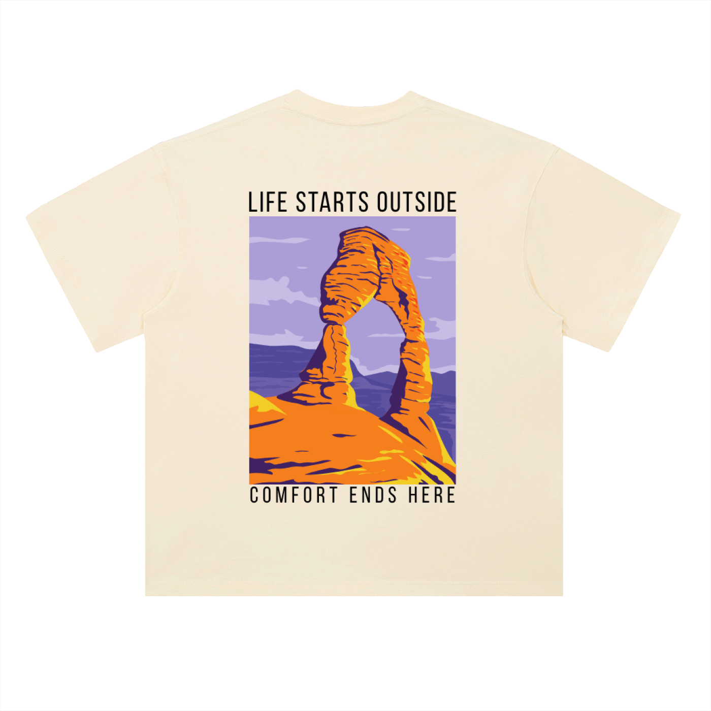 Desert Arch Tee – Life Starts Outside