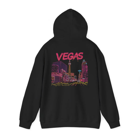 Las Vegas Graphic Hooded Sweatshirt