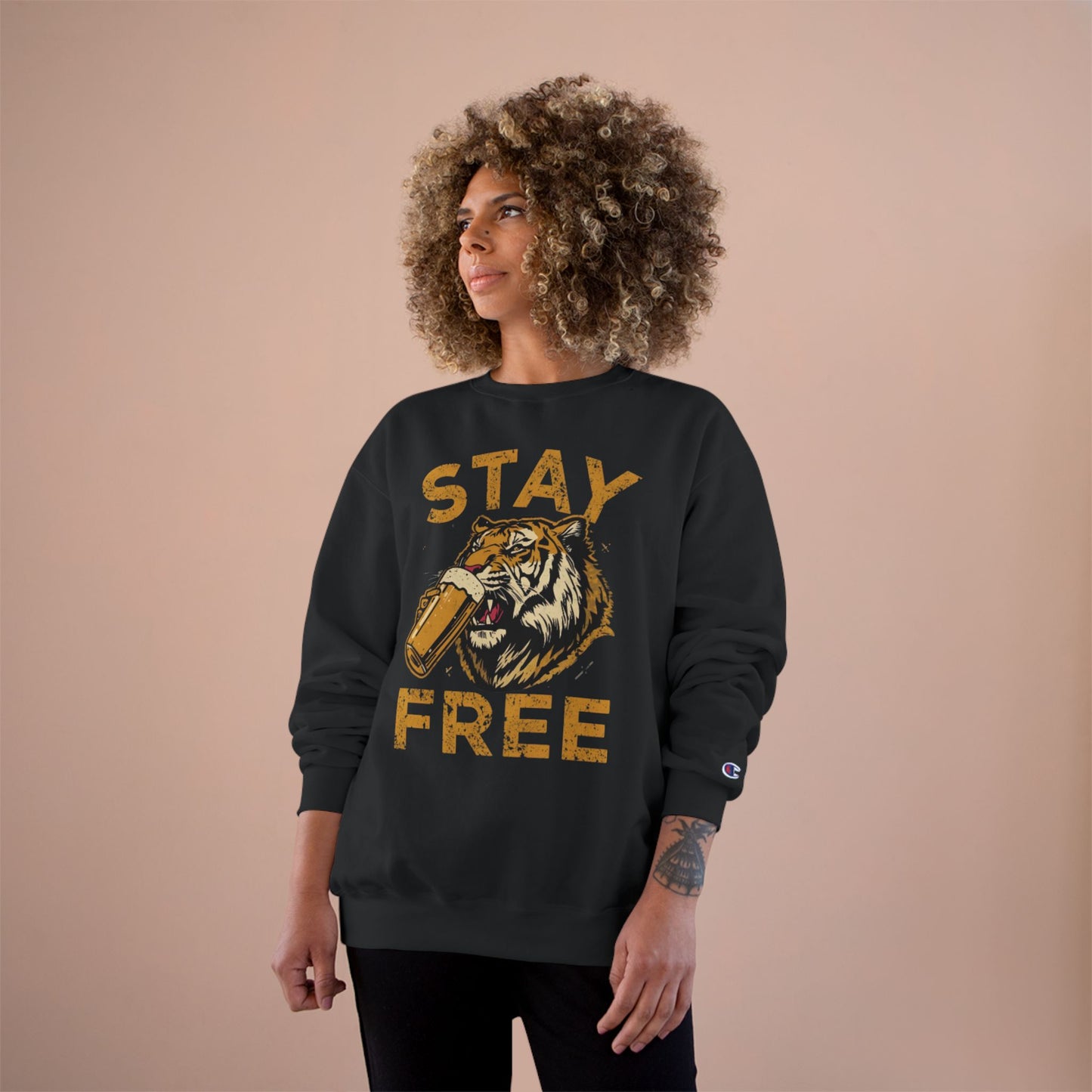 Stay Free Tiger Champion Sweatshirt