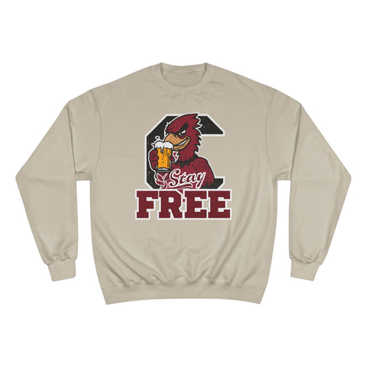 Stay Free Red Chicken Champion Crewneck