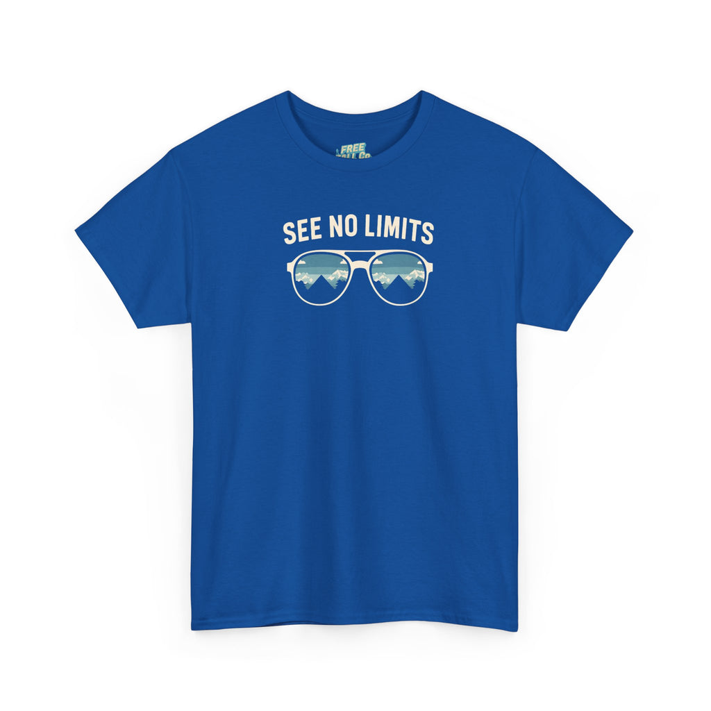 See No Limits Sunglasses Tee — Inspirational Graphic T-Shirt