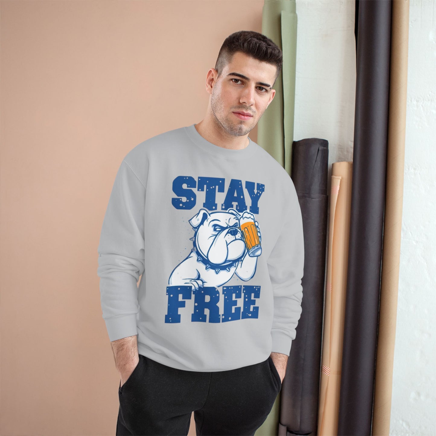 Stay Free Bulldog Champion Sweatshirt