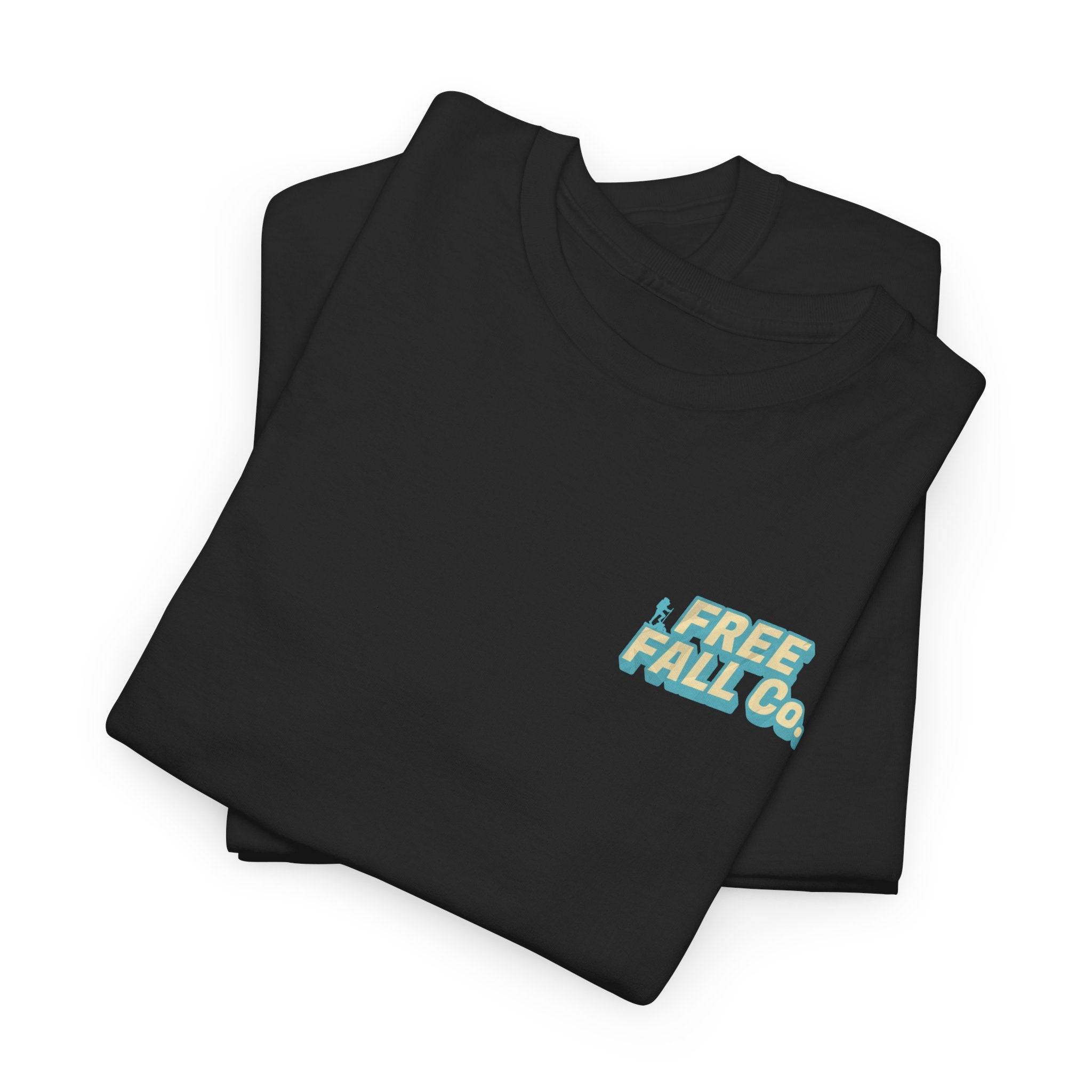Stay Free Snowboard Tee — "Free Fall Co." Graphic T-Shirt