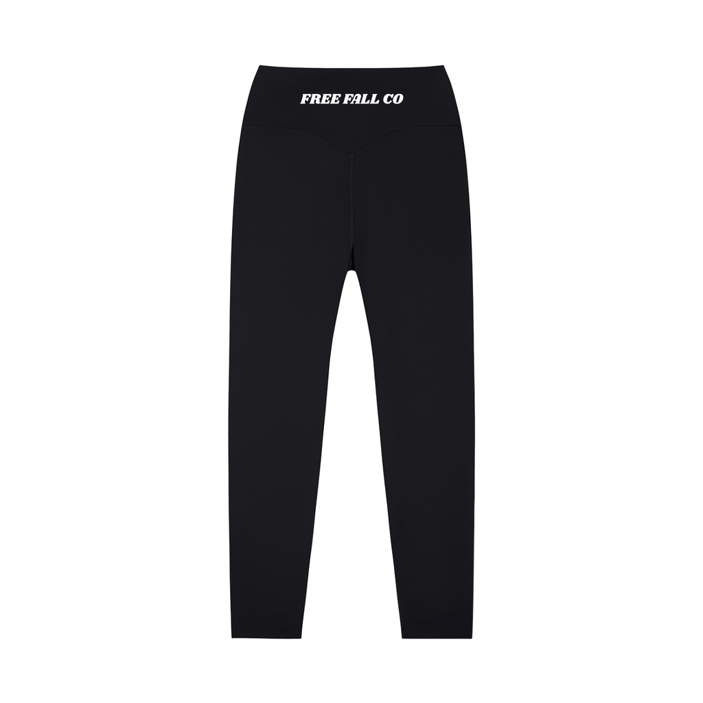 Black High-Waisted Yoga Leggings